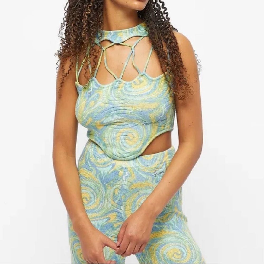 HOUSE OF SUNNY CYPRESS VEST TOP NWT